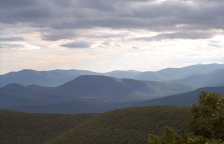 View from Overlook Mountain. 2001 [HERB CHONG]