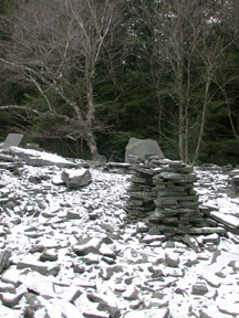 Bluestone Quarry on Indian Head Mountain. 2001 [HERB CHONG]