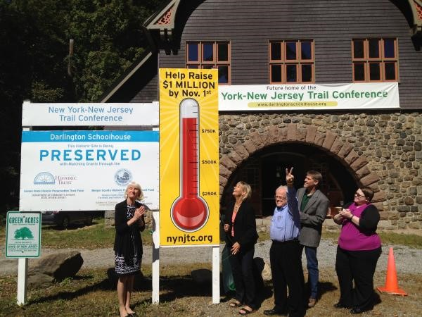 Bob Ross celebrates preservation of the Darlington Schoolhouse