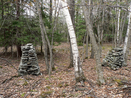 Stone pillars off the trail. 2010 [JAKOB FRANKE]
