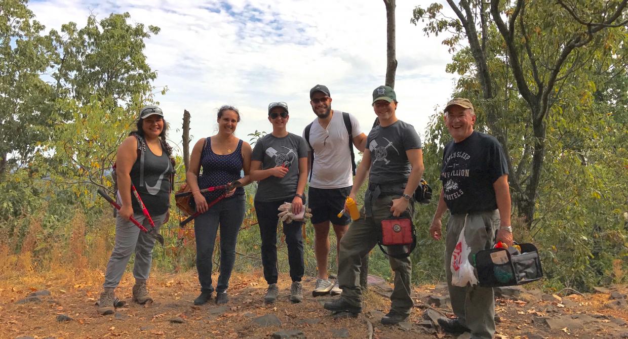 Notes from the Field: Improving the Lenape Trail