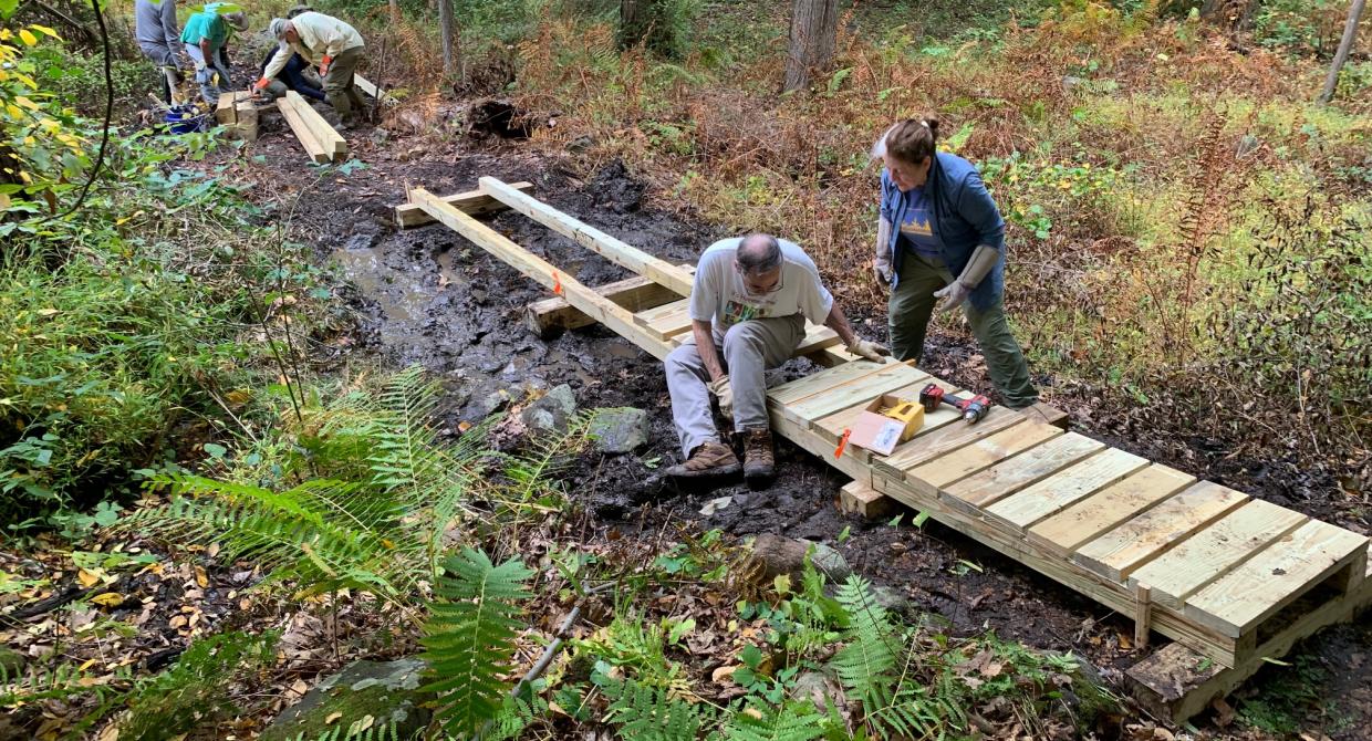 Trail Tramps Take the BPT Back Into the Woods