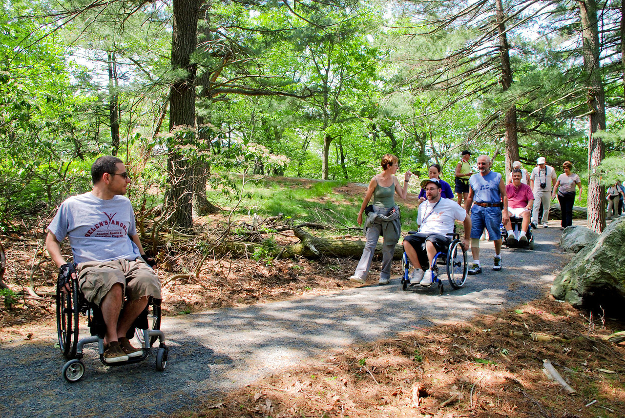 Trail Conference Opens Accessible Appalachian Trail Section on Bear Mountain Summit