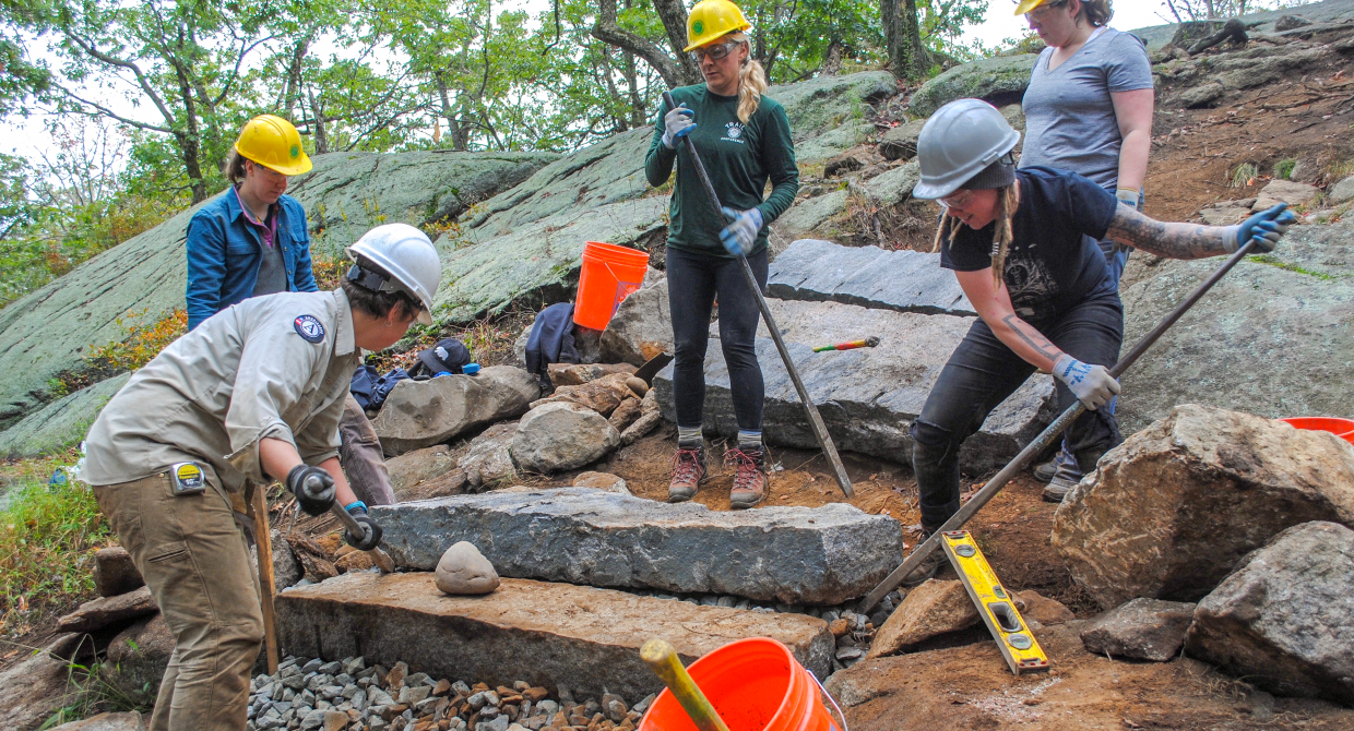 The Appalachian Trail: Built by Volunteers, Then and Now