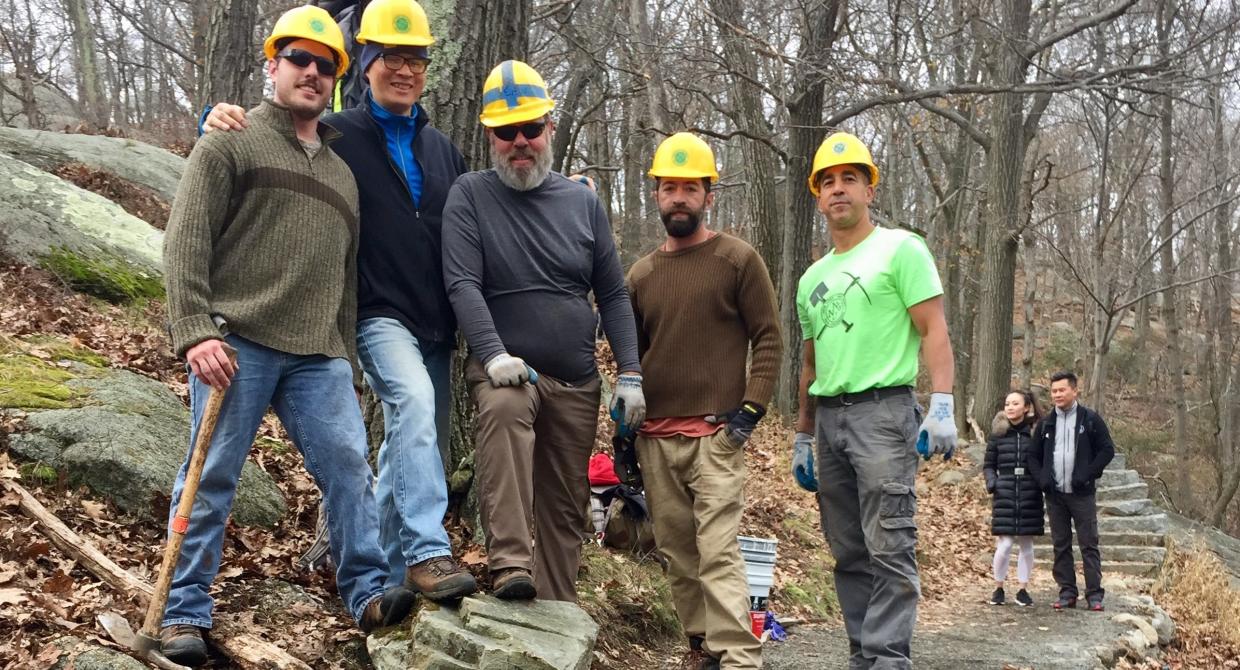 Bear Mountain Volunteers Continue A.T. Care