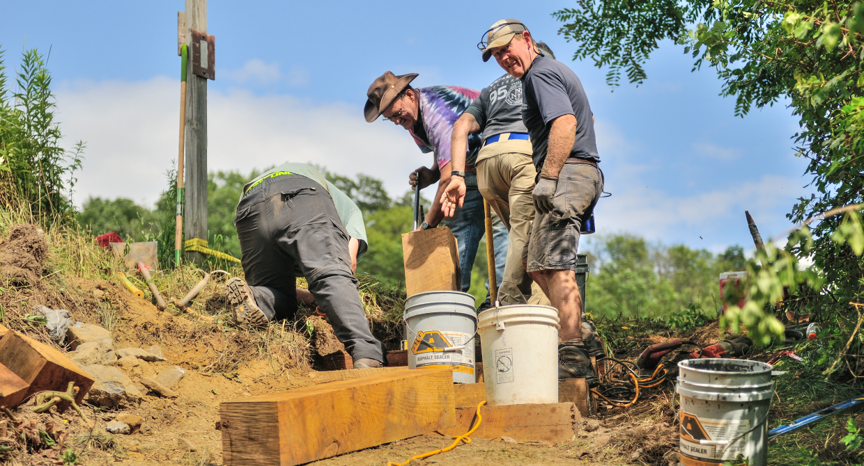 RPH Cabin Volunteers: From A.T. Maintaining Club to Trail Crew