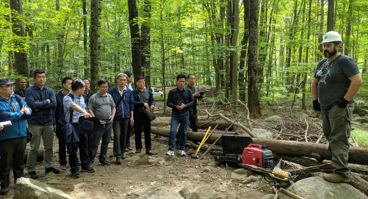 Bergen County, Trail Conference Host Korea Forest Service
