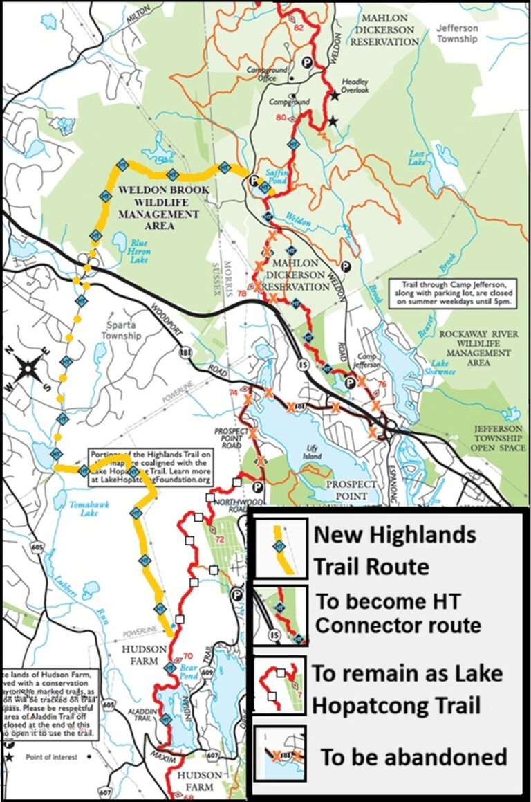 Highlands Trail Reroute in Progress – March 2025 - New York-New Jersey ...