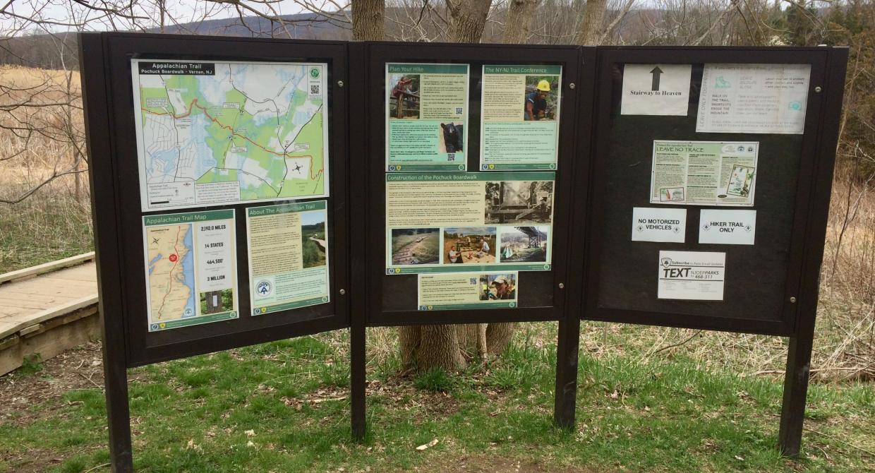New Pochuck Boardwalk Kiosks Celebrate Volunteerism