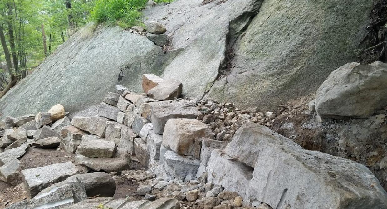 Building the ‘Impossible Staircase’ on Bear Mountain