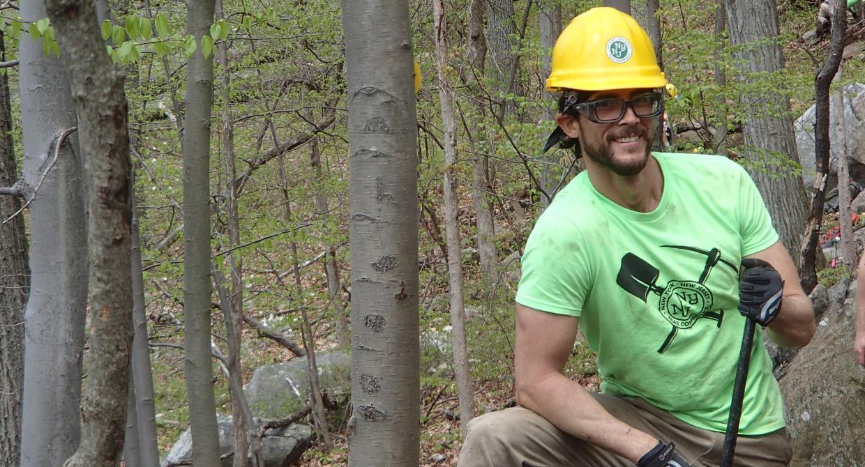 Finding His Place in the Trail-Building Community