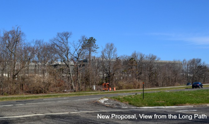 New Proposal for LG Building, View from the Long Path