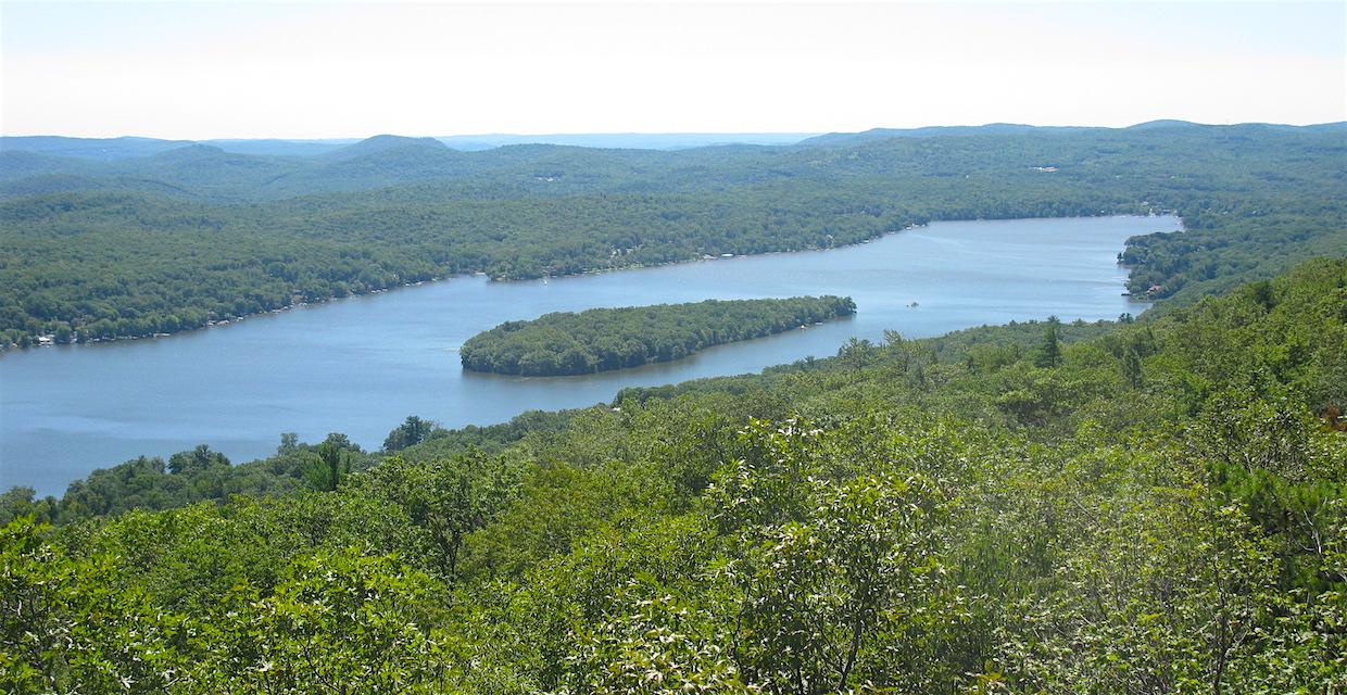 View of Greenwood Lake from the Ernest Walter Trail - Photo by Daniel Chazin
