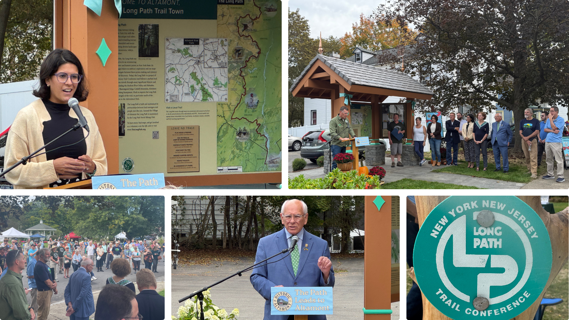 Long Path kiosk Altamont New York