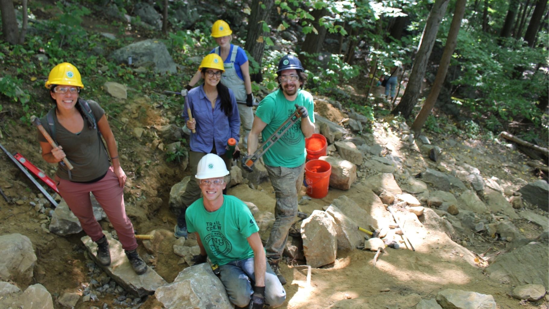 Let’s Hear It for Our 2025 Trail Conference Conservation Corps!